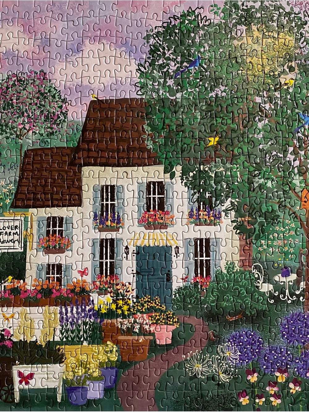 Galison “Garden Path” 500 Pieces Puzzle